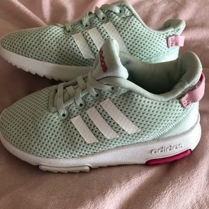 Size 9 toddler ADIDAS sneakers.